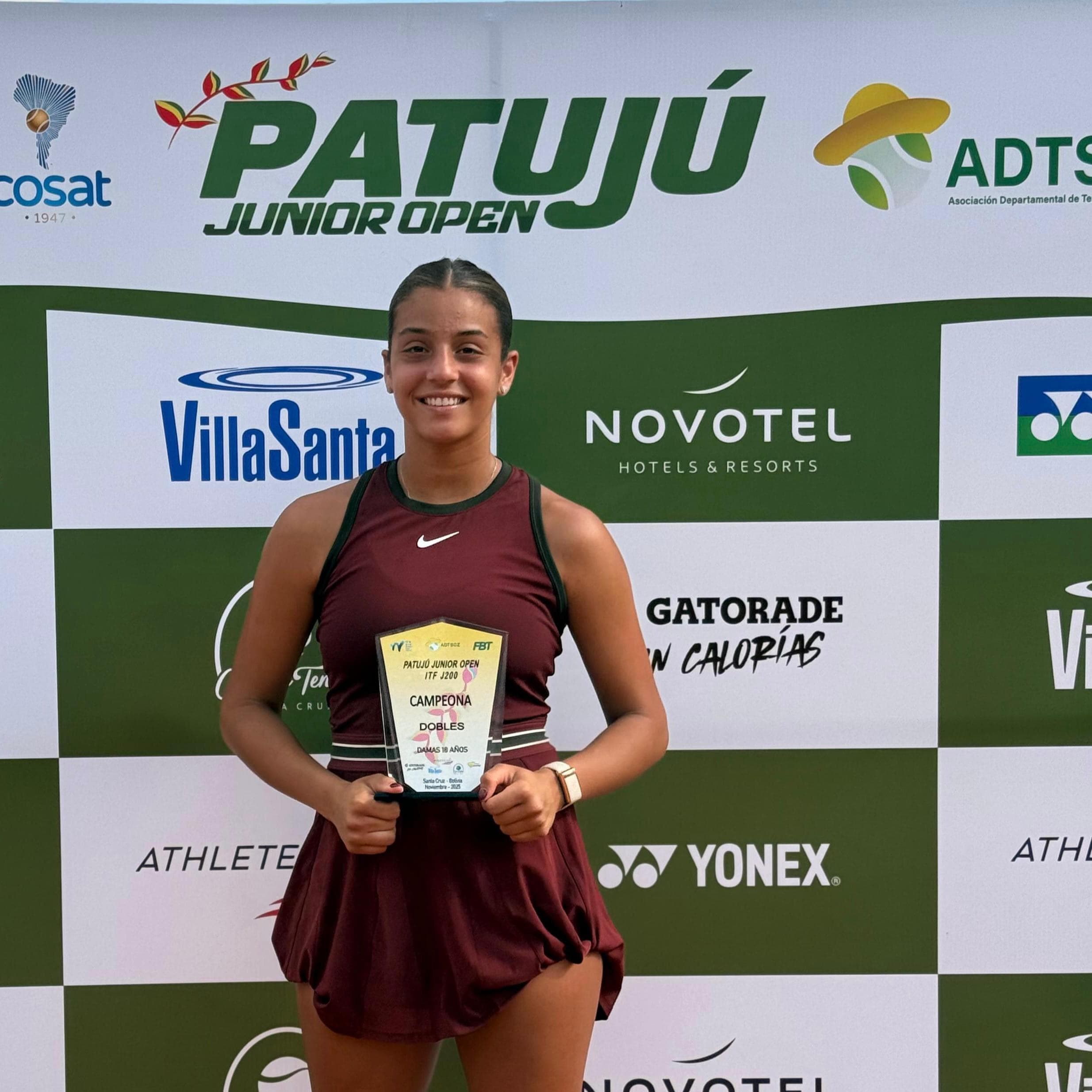 Catalina Delmás conquista su quinto título de dobles en el circuito ITF Junior